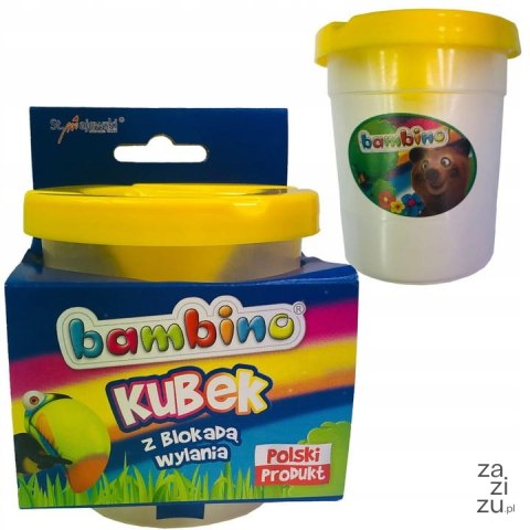 Kubek niekapek z blokadą wylania wody BAMBINO | 3196 Kubek niekapek z blokadą wylania wody BAMBINO | 3196