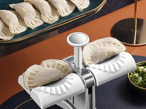 Maszynka urządzenie forma do robienia lepienia pierogów pierożków ręczna 07220 Maszynka urządzenie forma do robienia lepienia pierogów pierożków ręczna 07220