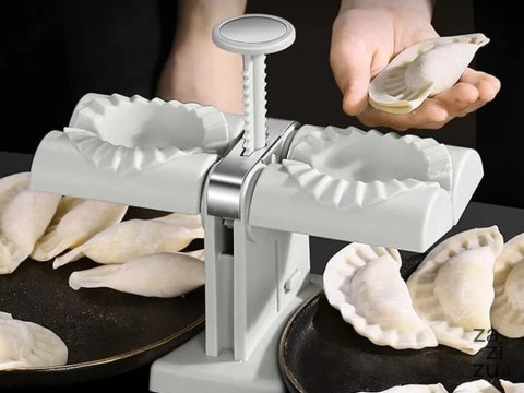 Maszynka urządzenie forma do robienia lepienia pierogów pierożków ręczna 07220 Maszynka urządzenie forma do robienia lepienia pierogów pierożków ręczna 07220