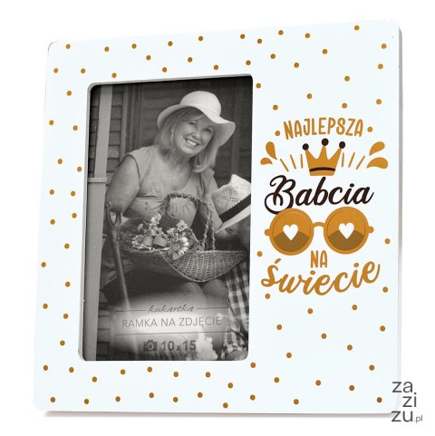 Ramka Moments Najlepsza Babcia na świecie RM-084 Ramka Moments Najlepsza Babcia na świecie RM-084