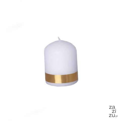 Świeca 10szt. walec 3,9x4,5cm kolędowa | OK-004 Świeca 10szt. walec 3,9x4,5cm kolędowa | OK-004