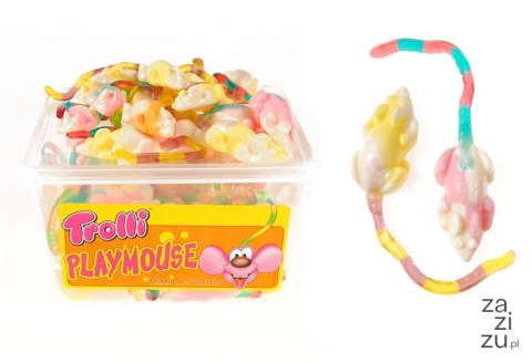 Trolli Playmouse żelki myszy 75szt Trolli Playmouse żelki myszy 75szt