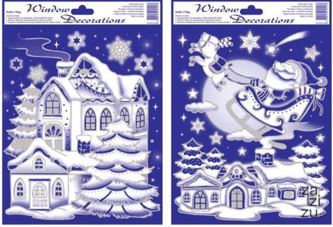 Witraż BOŻE NARODZENIE 20x30 | STXWG-5102 Witraż BOŻE NARODZENIE 20x30 | STXWG-5102
