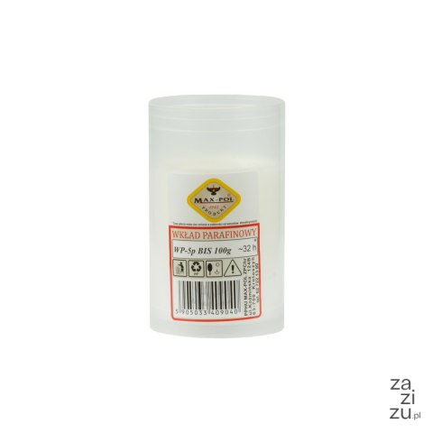 Wkład do zniczy WP-5P BIS 100g Wkład do zniczy WP-5P BIS 100g