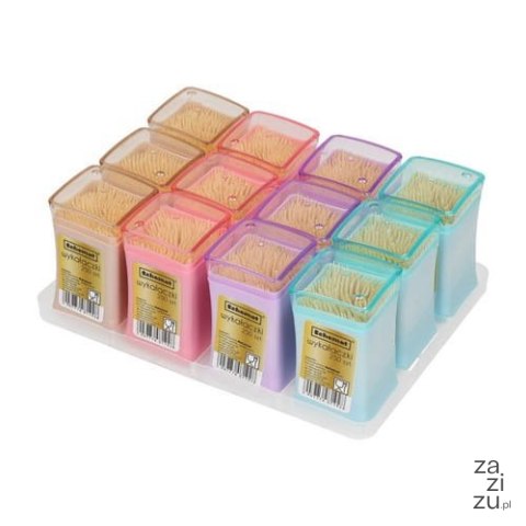 Wykałaczki a'250 w pojemniku 12szt 1928 Wykałaczki a'250 w pojemniku 12szt 1928