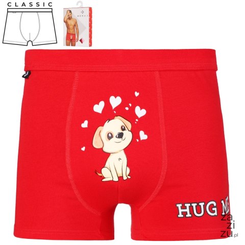 Bokserki walentynkowe Hug Me rozmiar XXL | MBX600-351 Bokserki walentynkowe Hug Me rozmiar XXL | MBX600-351