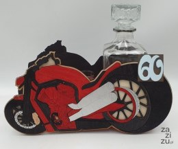 Karafka + 6 kieliszków CHOPPER 60 urodziny