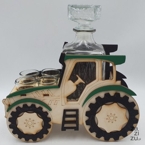 Karafka + 6 kieliszków TRAKTOR 18 urodziny Karafka + 6 kieliszków TRAKTOR 18 urodziny