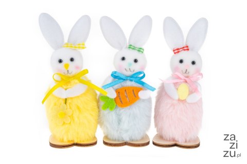 Króliczki 12cm 3szt. | WKZ-3828 Króliczki 12cm 3szt. | WKZ-3828