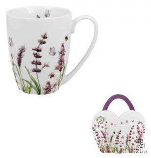 Kubek 360ml. classic w koszyczku CLASSC LAVENDER Kubek 360ml. classic w koszyczku CLASSC LAVENDER