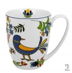 Kubek 360ml. classic "w koszyczku" PTASZEK KASZUBSKI Kubek 360ml. classic "w koszyczku" PTASZEK KASZUBSKI