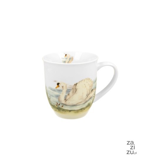 Kubek 400 ml Ptasi Świat ŁABĘDŹ Kubek 400 ml Ptasi Świat ŁABĘDŹ