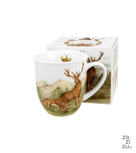 Kubek 400 ml Świat Zwierząt JELENIE