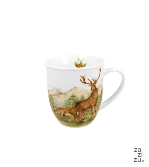 Kubek 400 ml Świat Zwierząt JELENIE Kubek 400 ml Świat Zwierząt JELENIE