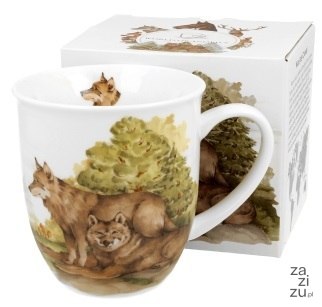 Kubek 400 ml Świat Zwierząt WILKI Kubek 400 ml Świat Zwierząt WILKI