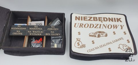 Niezbędnik urodzinowy czarny Niezbędnik urodzinowy czarny
