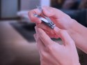 Obcinacz obcinaczka cążki 12szt. do paznokci mocny stalowy manicure chrom