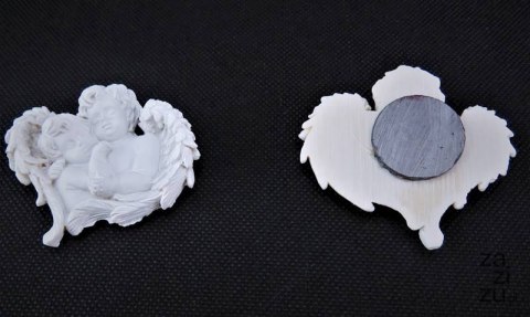 Aniołek 12szt. na magnes 6cm Aniołek 12szt. na magnes 6cm