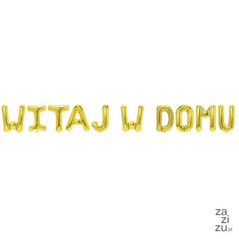 Balon foliowy WITAJ W DOMU 460335 Balon foliowy WITAJ W DOMU 460335