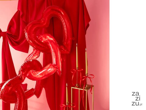Balon foliowy ramka w kształcie serca 69 x 70cm 157893 Balon foliowy ramka w kształcie serca 69 x 70cm 157893