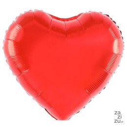 Balon foliowy serce czerwony 80cm