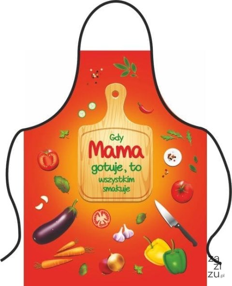 Fartuch Gdy Mama gotuje to wszystkim smakuje FP36 Fartuch Gdy Mama gotuje to wszystkim smakuje FP36