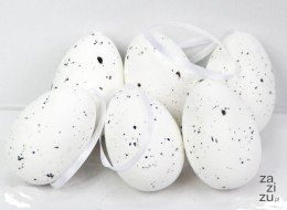 Jajka dekoracyjne zawieszka 5 cm 6szt. 5176