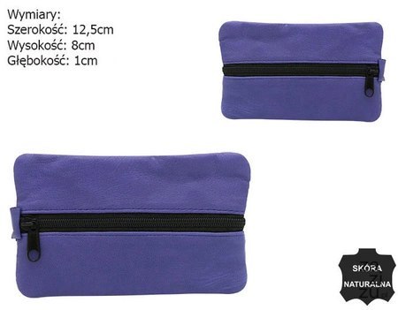 Kluczówka skórzana KC-02-LN-7828 PURPLE Kluczówka skórzana KC-02-LN-7828 PURPLE