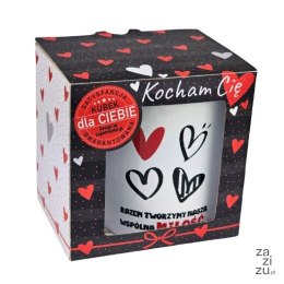 Kubek ceramiczny RAZEM TWORZYMY NASZĄ WSPÓLNĄ MIŁOŚĆ 3309-WAL8