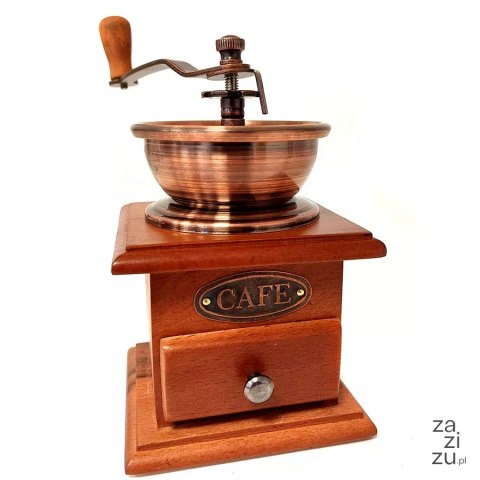 Młynek do kawy drewniany tradycyjny ręczny COFFEE XJ3387 Młynek do kawy drewniany tradycyjny ręczny COFFEE XJ3387