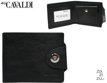 Portfel eko CAVALDI DB1846-A1 BLACK Portfel eko CAVALDI DB1846-A1 BLACK
