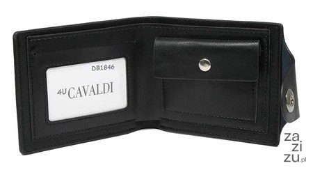 Portfel eko CAVALDI DB1846-A1 BLACK Portfel eko CAVALDI DB1846-A1 BLACK