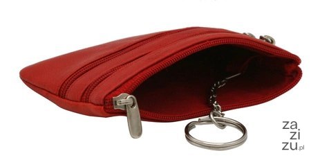Skórzane etui na klucze K001-AGN-5229 RED Skórzane etui na klucze K001-AGN-5229 RED
