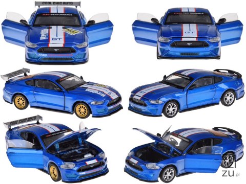 Zestaw metalowe auto TUNING licencjonowane Ford Mustang GT 1:42 ZA5057 Zestaw metalowe auto TUNING licencjonowane Ford Mustang GT 1:42 ZA5057