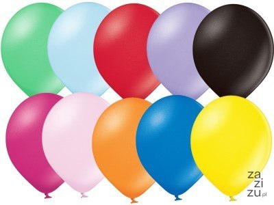 Balony metallic 9' mix kolorów 100szt. 89-00 Balony metallic 9' mix kolorów 100szt. 89-00