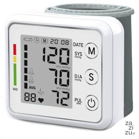 Ciśnieniomierz nadgarstkowy elektroniczny lcd etui