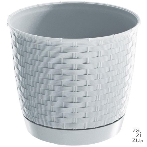 Doniczka RATOLLA round DRLO165 16x14 - biały Doniczka RATOLLA round DRLO165 16x14 - biały
