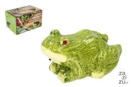 Figura ogrodowa żaba 22 x 14,5 x 11,5cm czujnik ruchu