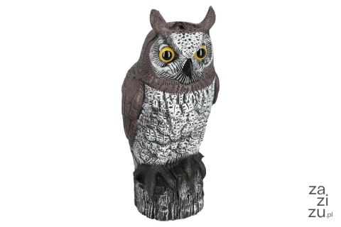 Figurka ogrodowa sowa 17x17x43cm Figurka ogrodowa sowa 17x17x43cm