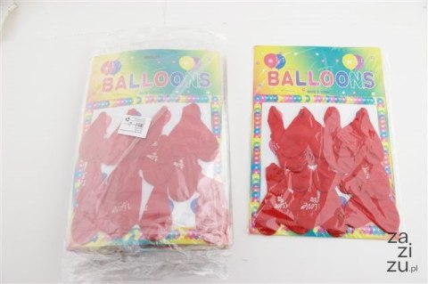 Balony serce 12szt. na blistrze I Love You | BL-071M Balony serce 12szt. na blistrze I Love You | BL-071M