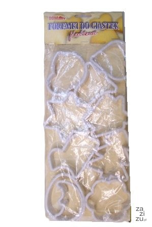 Foremki - wykrawacze plastikowe - 10szt. Foremki - wykrawacze plastikowe - 10szt.