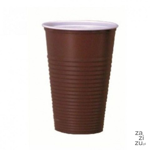Kubki jednorazowe 200ml brązowe termiczne - 12szt. Kubki jednorazowe 200ml brązowe termiczne - 12szt.