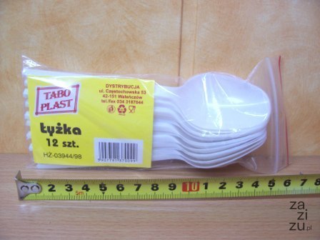 Łyżki jednorazowe 12szt. Łyżki jednorazowe 12szt.