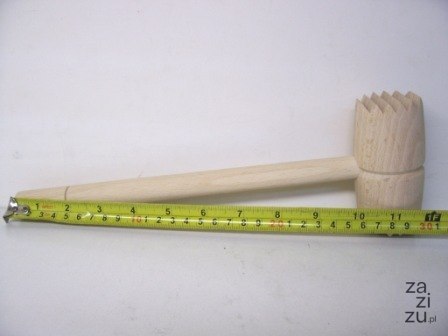 Młotek do mięsa frezowany 28 cm. Młotek do mięsa frezowany 28 cm.