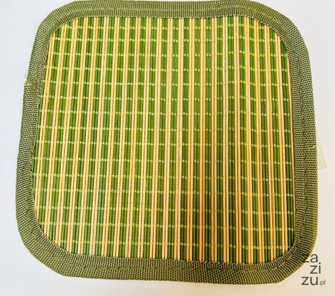 Podkładka bambusowa 20 x 20 cm - zielona Podkładka bambusowa 20 x 20 cm - zielona