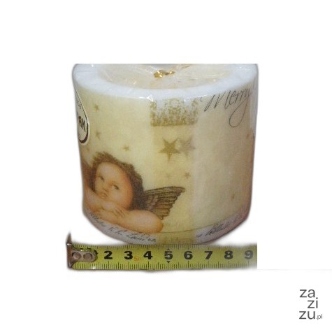 Świeca walec ANIOŁY | LW9980PZ Świeca walec ANIOŁY | LW9980PZ