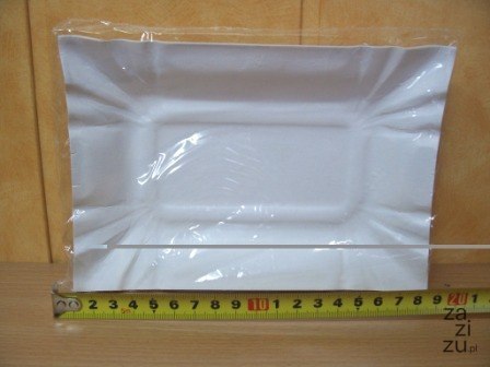 Tacki 20szt. jednorazowe 14x21cm Tacki 20szt. jednorazowe 14x21cm