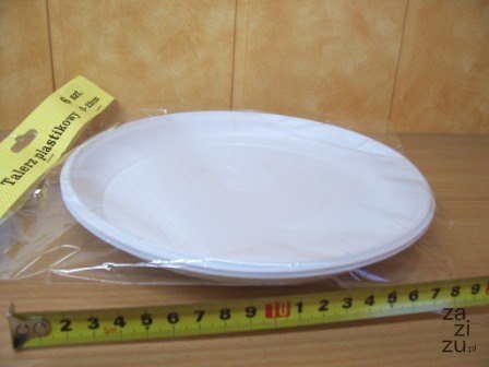 Talerze okrągłe jednorazowe fi 22cm 6szt. Talerze okrągłe jednorazowe fi 22cm 6szt.