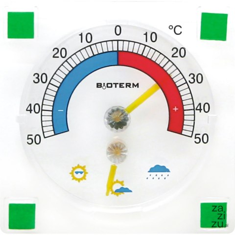 Termometr zaokienny bimetal + higrometr - 024800 Termometr zaokienny bimetal + higrometr - 024800