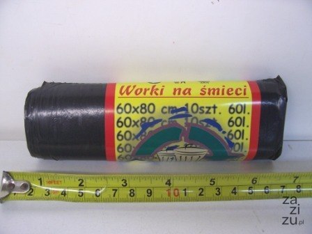 Worki na śmieci 60l a`10 Worki na śmieci 60l a`10